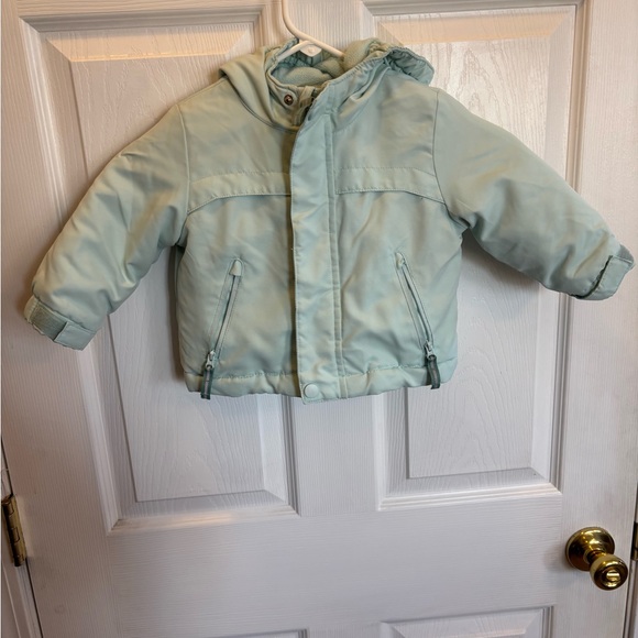 Cat & Jack Light Blue Puffer Jacket - Picture 1 of 4